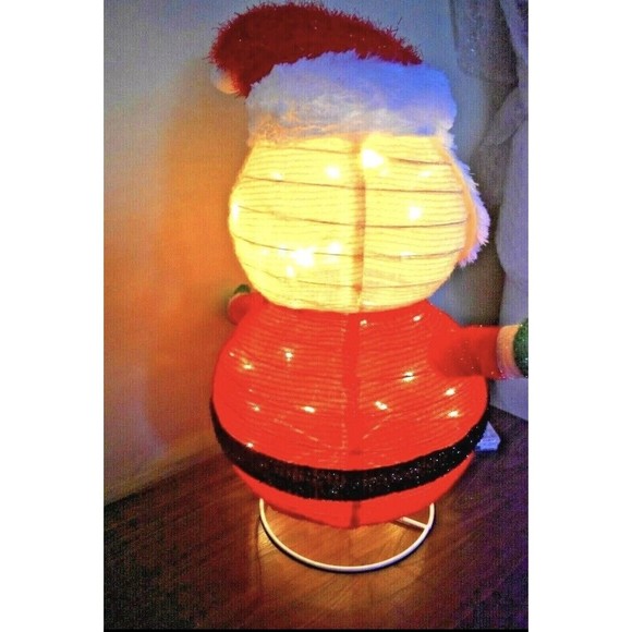 Holiday Living 24-in Lighted Pop Up Santa Battery with Timer, Indoor/Outdoor - Picture 4 of 5